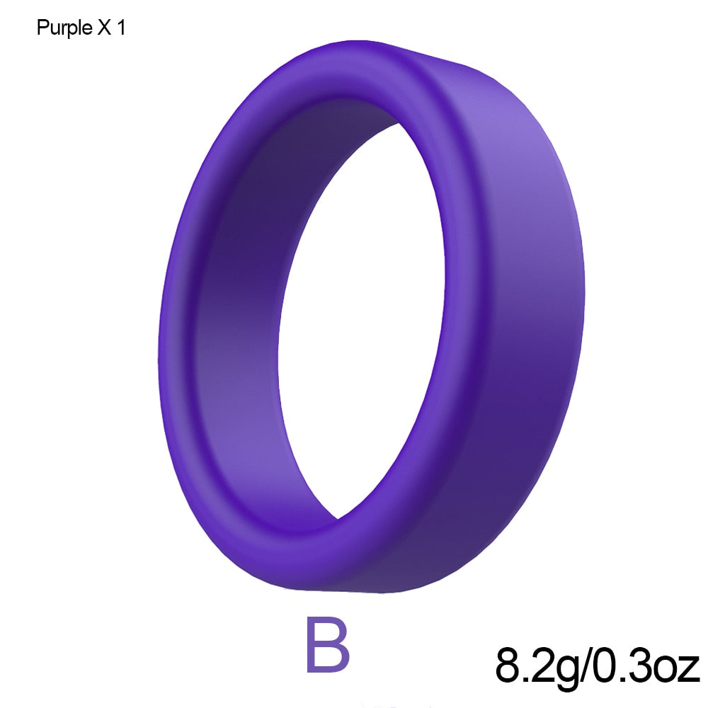 Thick & Wide Male Penis Rings - Delayed Ejaculation For Men.