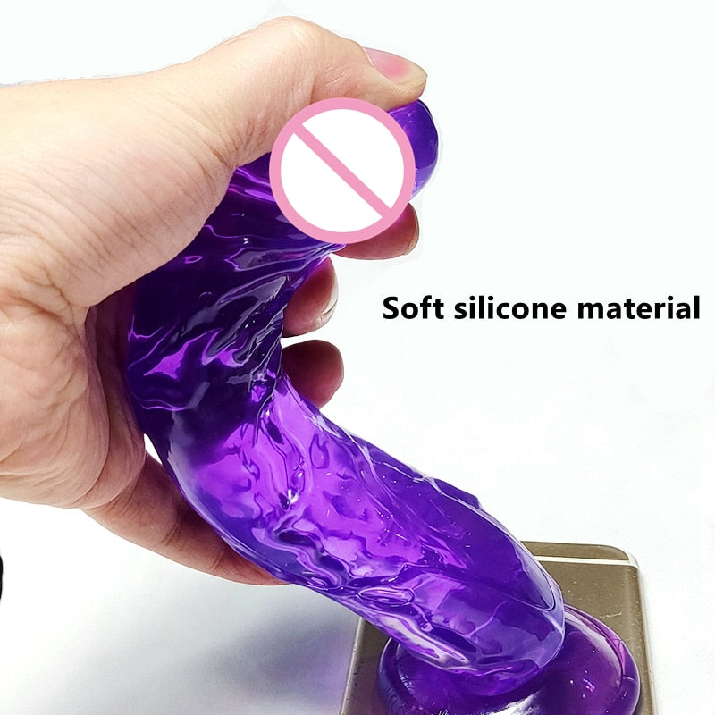 Realistic Dildo With Suction Cup